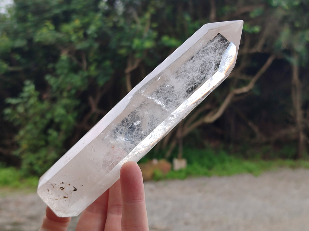 Polished Clear Quartz Crystals x 4 From Madagascar - Toprock Gemstones and Minerals 