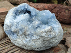 Natural Large Celestite Geode Specimens x 1 From Sakoany, Madagascar - Toprock Gemstones and Minerals 