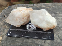 Natural Pineapple Candle Quartz Crystals x 24 From Antsirabe, Madagascar