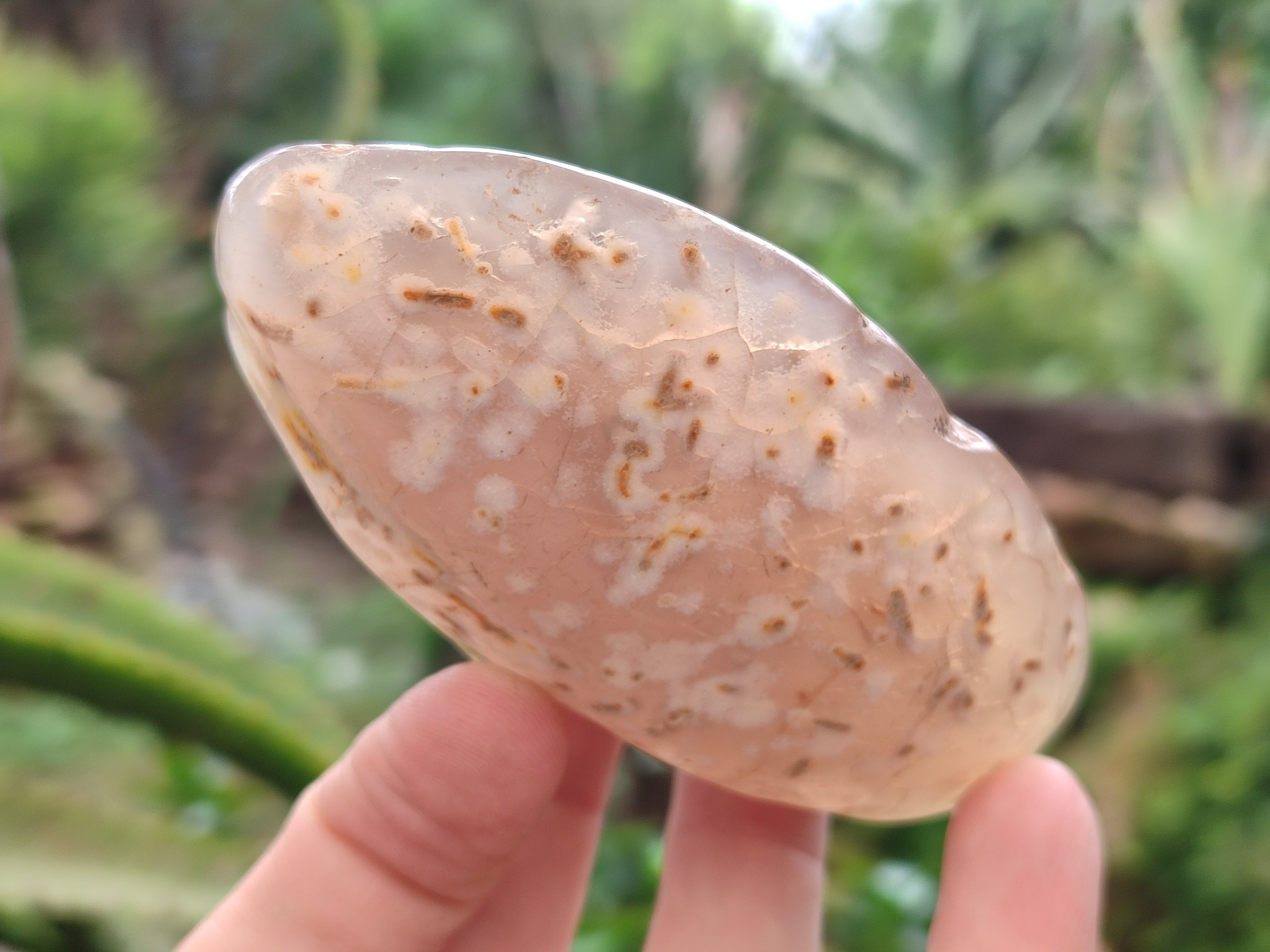 Polished On One Side River Agate Nodules x 12 From Zimbabwe - Toprock Gemstones and Minerals 