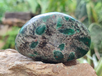 Polished Emerald Mica In Matrix Free Forms x 6 From Mutoko, Zimbabwe
