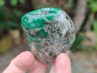 Polished Emerald Mica In Matrix Free Forms x 6 From Mutoko, Zimbabwe