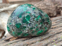 Polished Emerald Mica In Matrix Free Forms x 6 From Mutoko, Zimbabwe
