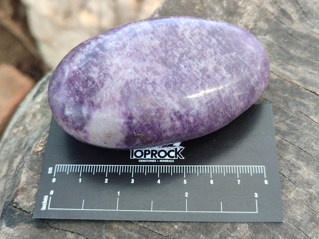 Polished Lepidolite Free Forms x 6 From Zimbabwe - Toprock Gemstones and Minerals 