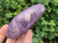 Polished Lepidolite Free Forms x 6 From Zimbabwe