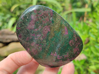 Polished Ruby Corundum In Chrome Verdite Free Forms x 6 From Zimbabwe - Toprock Gemstones and Minerals 