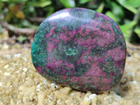 Polished Ruby Corundum In Chrome Verdite Free Forms x 6 From Zimbabwe - Toprock Gemstones and Minerals 