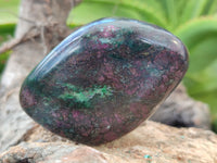 Polished Ruby Corundum In Chrome Verdite Free Forms x 6 From Zimbabwe - Toprock Gemstones and Minerals 