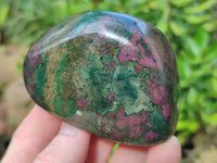 Polished Ruby Corundum In Chrome Verdite Free Forms x 6 From Zimbabwe - Toprock Gemstones and Minerals 