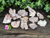 Natural Ametrine Spirit Quartz Clusters x 12 From Boekenhouthoek, South Africa - Toprock Gemstones and Minerals 