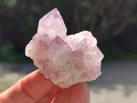 Natural Ametrine Spirit Quartz Clusters x 12 From Boekenhouthoek, South Africa