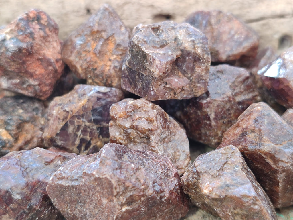 Natural Adamantine Zircon Crystals with Lustre x 53 From Malawi - Toprock Gemstones and Minerals 