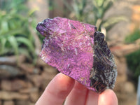 Natural Metallic Purpurite Cobbed Specimens x 12 From Erongo, Namibia - Toprock Gemstones and Minerals 