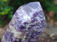 Polished Lepidolite Points x 2 From Ambatondrazaka, Madagascar