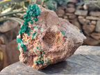 Natural Rare Dioptase and Malachite Specimen x 1 From Likasi, Congo - Toprock Gemstones and Minerals 