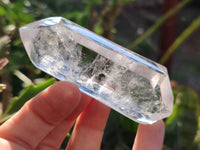 Polished Double Terminated Quartz Crystals x 6 From Madagascar