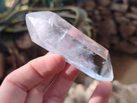 Polished Double Terminated Quartz Crystals x 6 From Madagascar