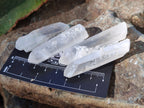 Natural Single Clear Quartz Crystals x 70 From Madagascar - Toprock Gemstones and Minerals 