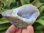 Natural Blue Lace Agate Geode Specimens x 24 From Nsanje, Malawi - Toprock Gemstones and Minerals 