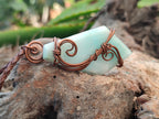 Hand Made Copper Wire Wrapped Pendants x 6 From Southern Africa - Toprock Gemstones and Minerals 