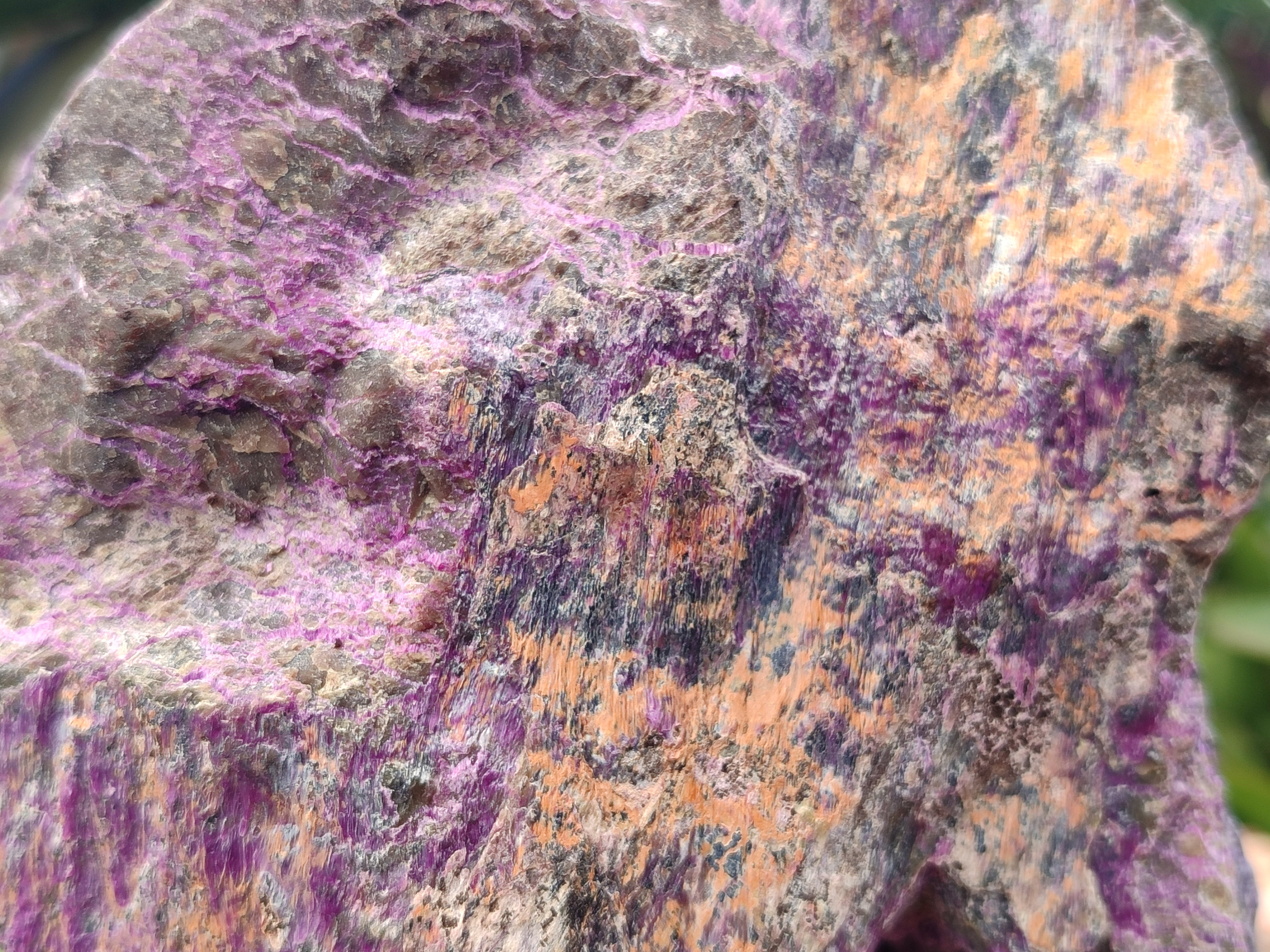 Natural Stichtite Cobbed Specimens x 2 From Barberton, South Africa - Toprock Gemstones and Minerals 