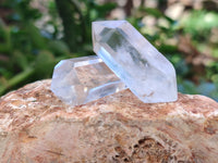 Polished Double Terminated Quartz Crystals x 35 From Madagascar