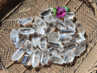 Polished Double Terminated Quartz Crystals x 35 From Madagascar