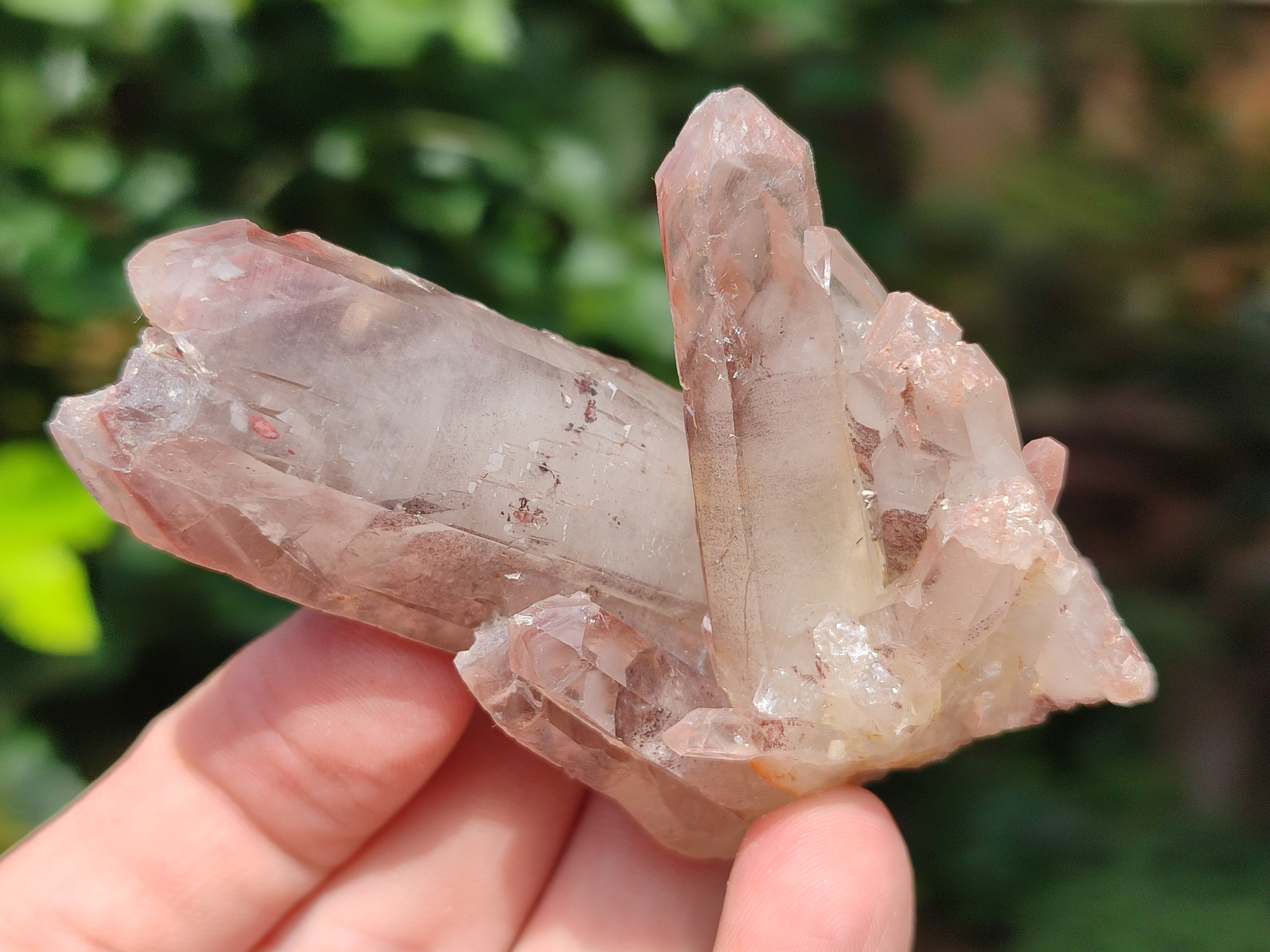 Natural Red Hematoid Quartz Crystals x 58 From Karoi, Zimbabwe - Toprock Gemstones and Minerals 