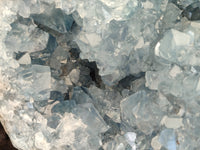 Natural Extra Large A Grade Celestite Geode Specimen x 1 From Sakoany, Madagascar - Toprock Gemstones and Minerals 