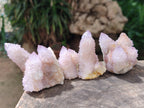 Natural Lilac Fairy Spirit Quartz Clusters x 12 From Boekenhouthoek, South Africa - Toprock Gemstones and Minerals 