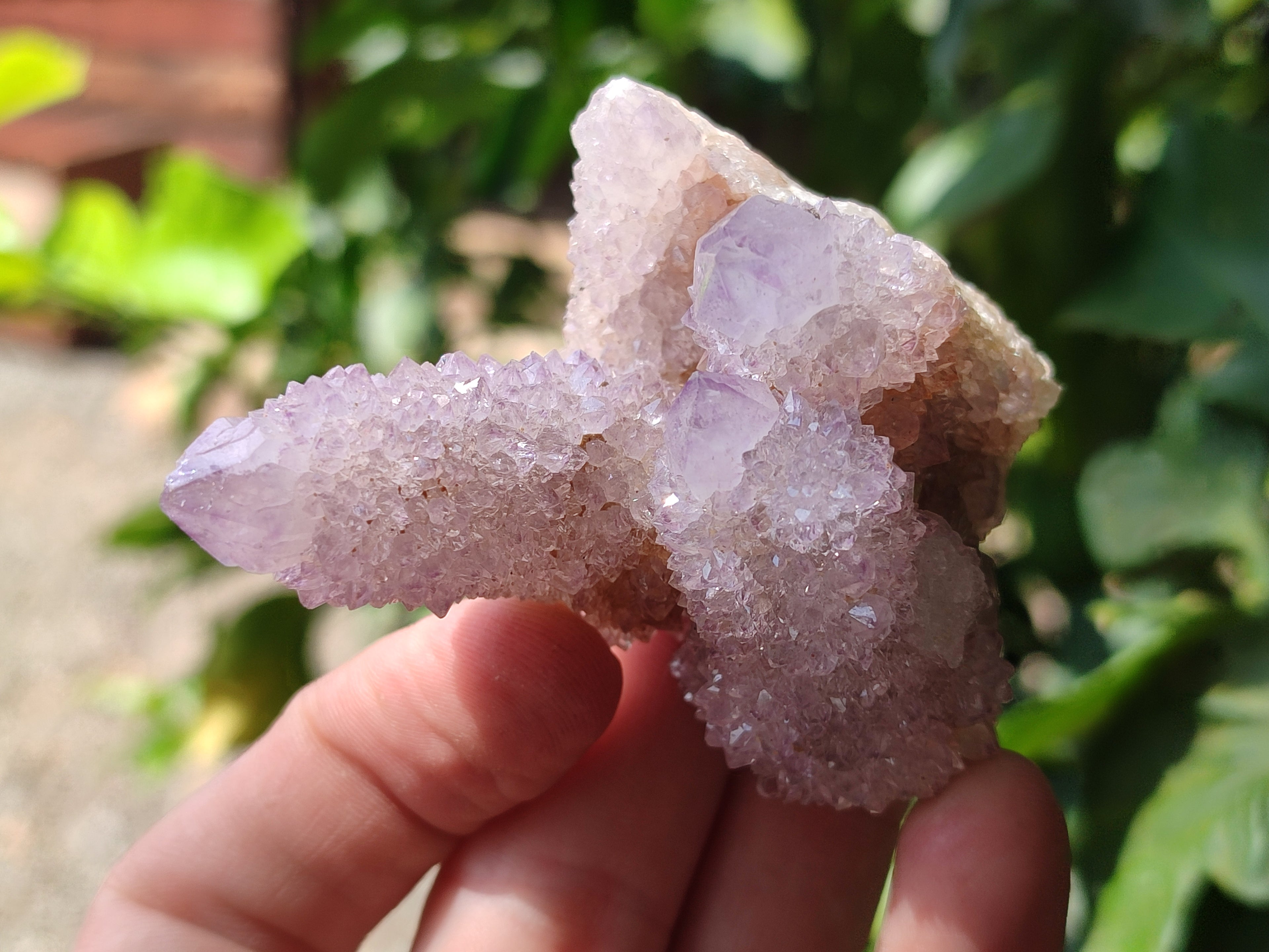 Natural Lilac Fairy Spirit Quartz Clusters x 12 From Boekenhouthoek, South Africa - Toprock Gemstones and Minerals 