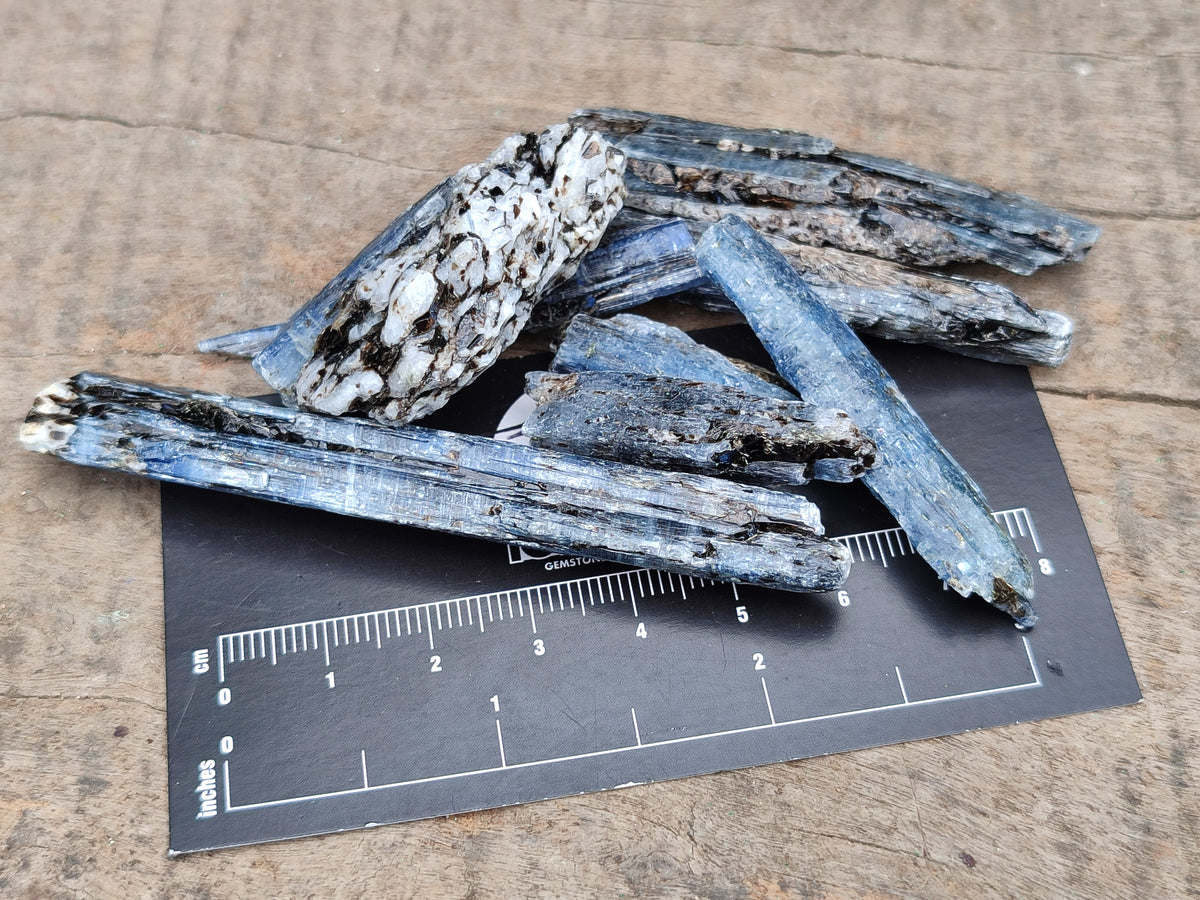 Natural Kyanite Crystals x 1.77 Kg Lot From Karoi, Zimbabwe - Toprock Gemstones and Minerals 