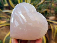 Polished Pink Pearl Girasol Quartz Hearts x 3 From Ambatondrazaka, Madagascar