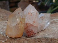 Natural Quartz Crystals x 35 from Mpika, Zambia - Toprock Gemstones and Minerals 