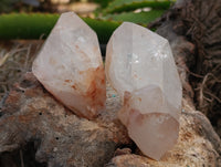 Natural Quartz Crystals x 35 from Mpika, Zambia - Toprock Gemstones and Minerals 