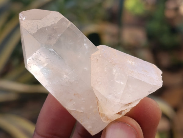 Natural Quartz Crystals x 35 from Mpika, Zambia