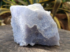 Natural Etched Blue Chalcedony Display Specimen x 1 From Nsanje, Malawi - Toprock Gemstones and Minerals 