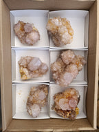 Natural Spirit Quartz Clusters x 6 From Boekenhouthoek, South Africa - Toprock Gemstones and Minerals 