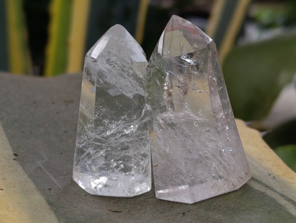 Polished Small Clear Quartz Crystals x 44 From Madagascar - Toprock Gemstones and Minerals 