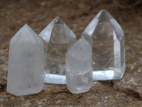 Polished Small Clear Quartz Crystals x 44 From Madagascar