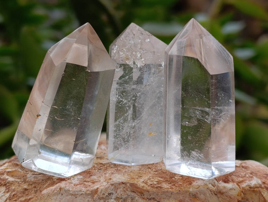 Polished Small Clear Quartz Crystals x 44 From Madagascar - Toprock Gemstones and Minerals 