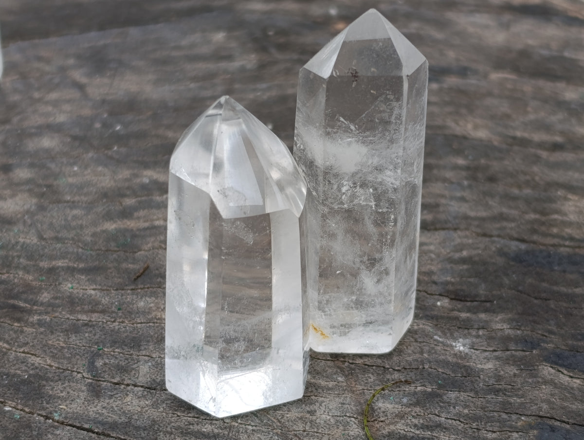 Polished Small Clear Quartz Crystals x 44 From Madagascar - Toprock Gemstones and Minerals 