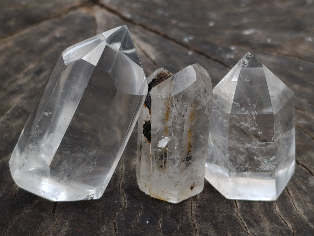 Polished Small Clear Quartz Crystals x 44 From Madagascar - Toprock Gemstones and Minerals 