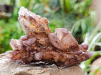 Natural Red Hematoid Quartz Clusters x 6 From Karoi, Zimbabwe - Toprock Gemstones and Minerals 