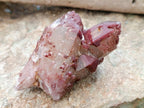 Natural Red Hematoid Quartz Clusters x 6 From Karoi, Zimbabwe - Toprock Gemstones and Minerals 