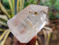 Polished Small Clear Quartz Crystals x 4 From Madagascar