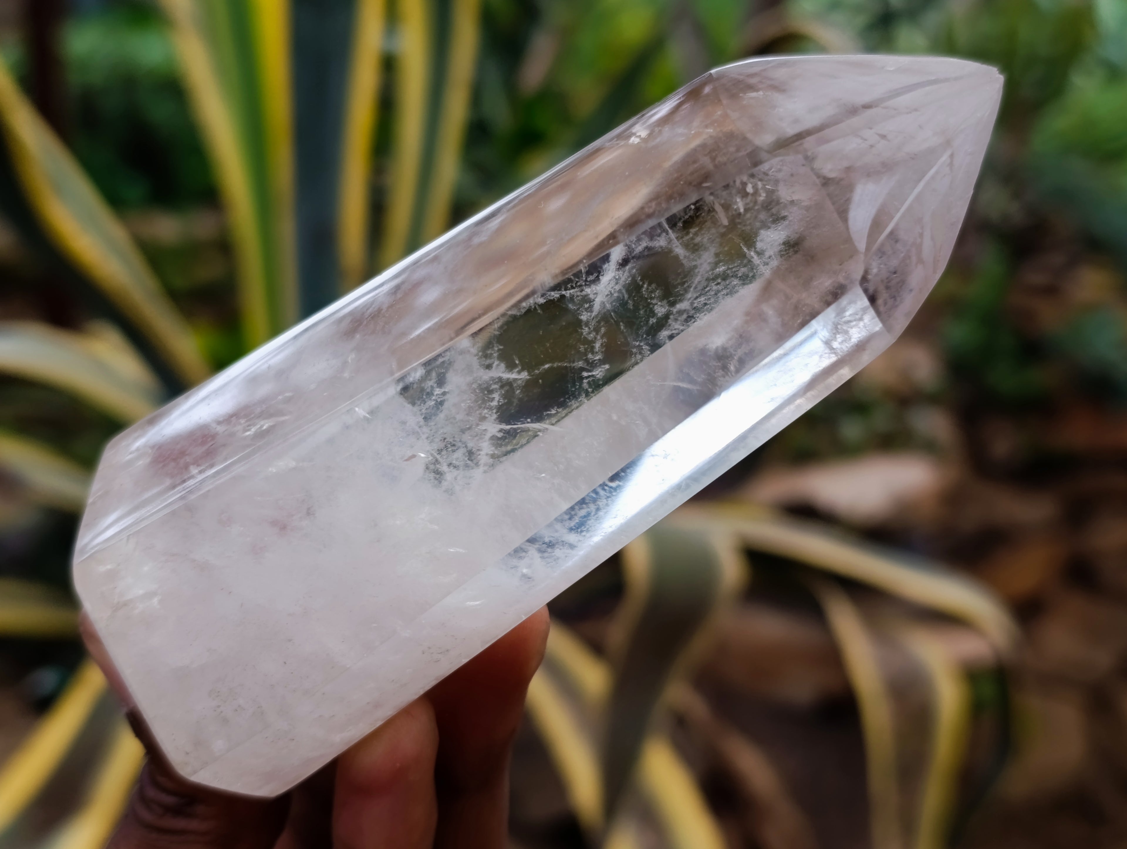 Polished Small Clear Quartz Crystals x 4 From Madagascar - Toprock Gemstones and Minerals 