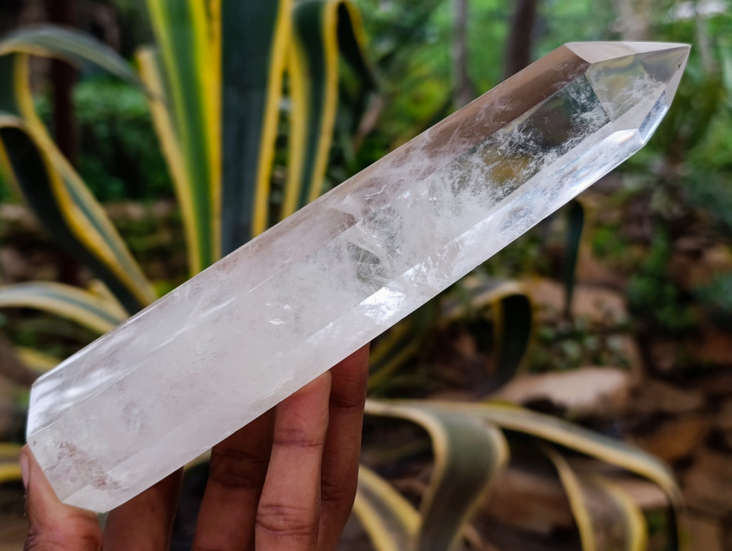 Polished Small Clear Quartz Crystals x 4 From Madagascar - Toprock Gemstones and Minerals 