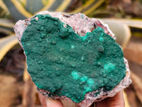 Natural Crystalline and Botryoidal  Malachite Specimens x 6 From Tenke Fungurume, Congo - Toprock Gemstones and Minerals 