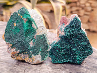 Natural Crystalline and Botryoidal  Malachite Specimens x 6 From Tenke Fungurume, Congo - Toprock Gemstones and Minerals 